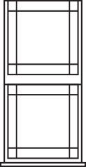 Prairie 3x3 (2 per sash)