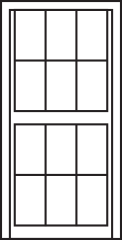 Square 3x2 (2 per sash)