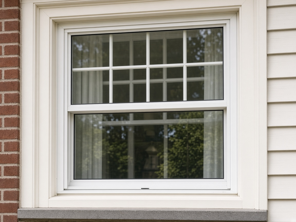 Single hung storm window