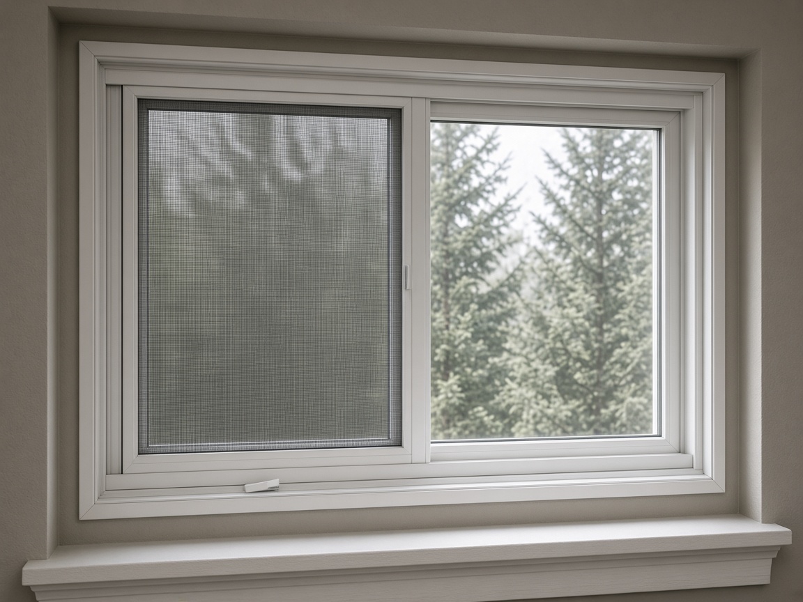 Inside mount storm window
