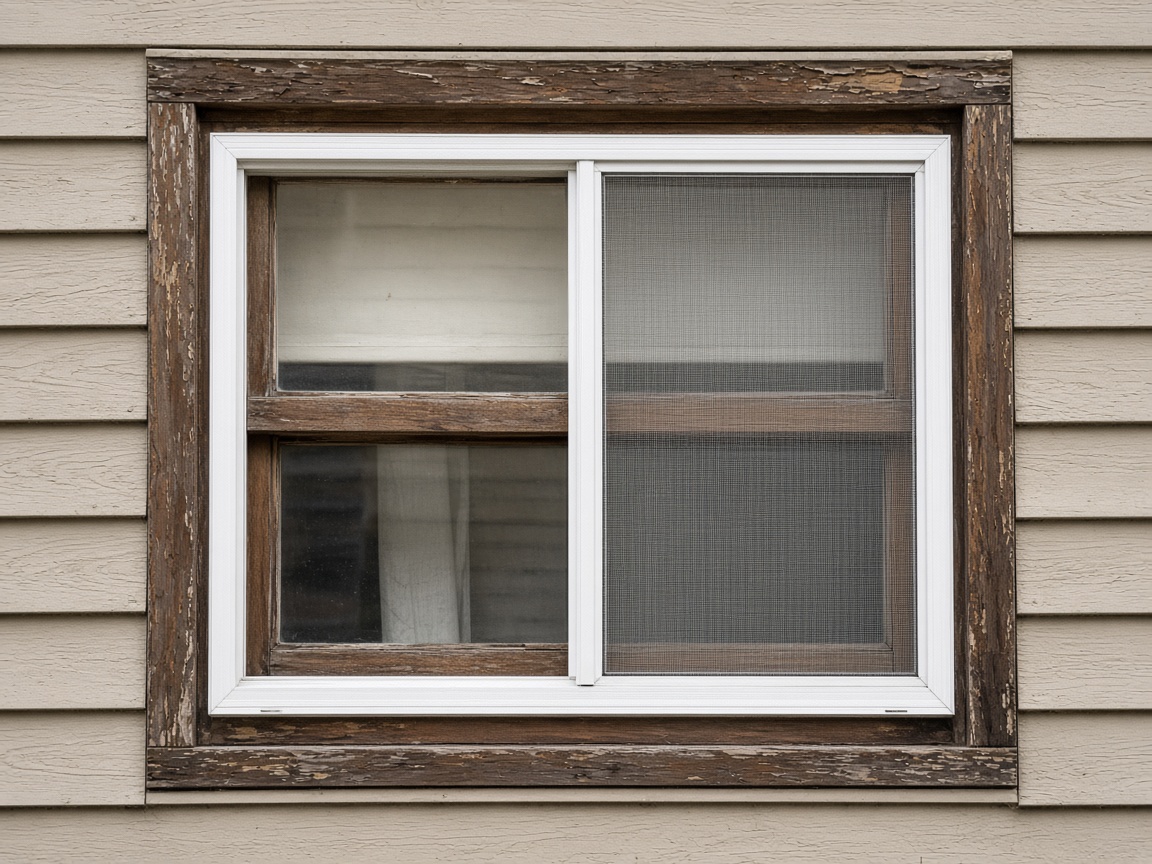 Horizontal slider storm window